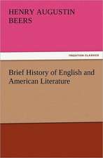 Brief History of English and American Literature