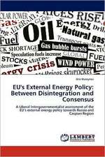 EU's External Energy Policy: Between Disintegration and Consensus