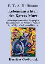 Lebensansichten des Katers Murr (Großdruck)