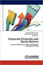 Corporate Financials and Equity Returns