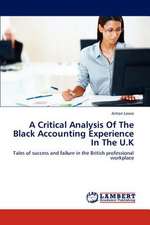 A Critical Analysis Of The Black Accounting Experience In The U.K