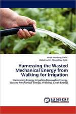 Harnessing the Wasted Mechanical Energy from Walking for Irrigation