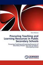 Procuring Teaching and Learning Resources in Public Secondary Schools