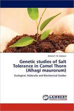 Genetic studies of Salt Tolerance in Camel Thorn (Alhagi maurorum)