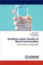 Drinking water Quality in Rural Communities