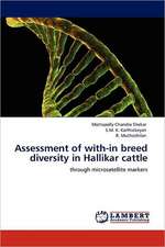 Assessment of with-in breed diversity in Hallikar cattle