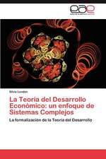 La Teoria del Desarrollo Economico