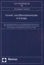 Grund- und Menschenrechte in Europa