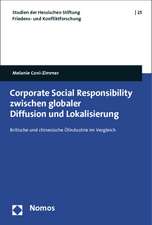 Corporate Social Responsibility zwischen globaler Diffusion und Lokalisierung