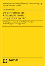 Die Besteuerung Von Kapitalmassnahmen Nach 20 ABS. 4a Estg: Eine Analyse Im Lichte Der Rechtsprechung Zur Ruckwirkung Von Steuergesetzen