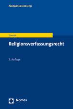 Religionsverfassungsrecht