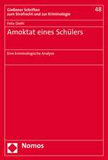 Amoktat Eines Schulers: Eine Kriminologische Analyse