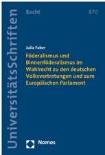 Foderalismus Und Binnenfoderalismus Im Wahlrecht Zu Den Deutschen Volksvertretungen Und Zum Europaischen Parlament: Taschenbuch Der Europaischen Integration