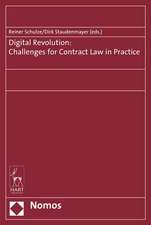 Digital Revolution: Challenges for Contract Law in Practice