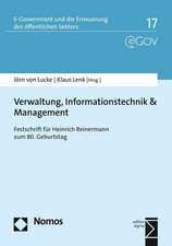 Verwaltung, Informationstechnik & Management