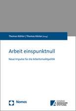 Arbeit einspunktnull