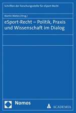 eSport-Recht - Politik, Praxis und Wissenschaft im Dialog