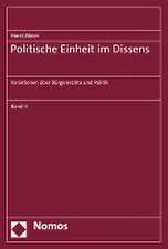 Politische Einheit im Dissens