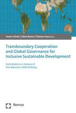 Transboundary Cooperation and Global Governance for Inclusive Sustainable Development