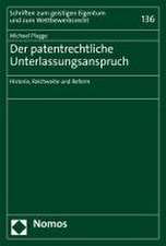 Der patentrechtliche Unterlassungsanspruch