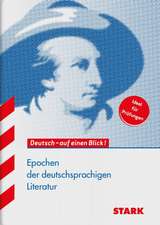 Deutsch - auf einen Blick! Epochen der deutschen Literatur (Ausgabe Österreich)