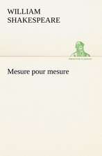 Mesure pour mesure