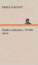 Tudes Litt Raires - Xviiie Si Cle.: Moeurs Foraines