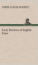 Early Reviews of English Poets