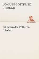 Stimmen Der Volker in Liedern: I El Loco de Bedlam