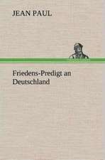 Friedens-Predigt an Deutschland