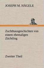 Zuchthausgeschichten Von Einem Ehemaligen Zuchtling Zweiter Theil: Der Tragodie Zweiter Teil