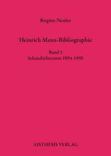 Heinrich Mann-Bibliographie Band 3