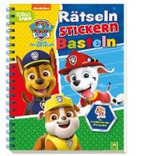 PAW Patrol - Rätseln Stickern Basteln