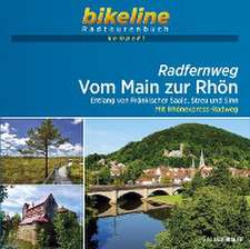 Radfernweg Vom Main zur Rhön 1 : 50 000