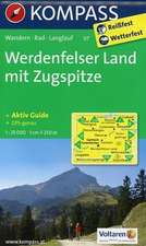 Werdenfelser Land mit Zugspitze 1 : 25 000