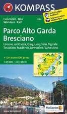 Parco Alto Garda - Bresciano 1 : 25 000