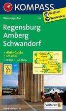 Regensburg - Amberg - Schwandorf 1 : 50 000