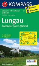 Lungau - Radstädter Tauern - Maltatal 1 : 40 000