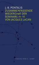 Pontalis, J: Zusammenfassende Wiedergabe der Seminare IV-VI