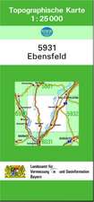 Ebensfeld 1: 25 000