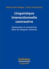 Linguistique interactionnelle contrastive