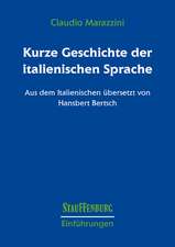 Kurze Geschichte der italienischen Sprache