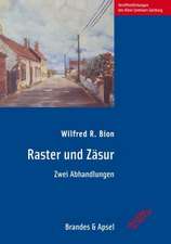 Raster und Zäsur