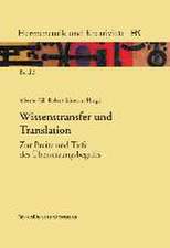 Wissenstransfer und Translation