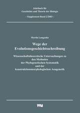 Jahrbuch für Geschichte und Theorie der Biologie / Wege der Evolutionsgeschichtsschreibung