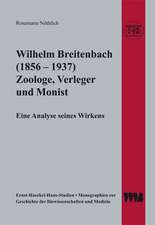 Wilhelm Breitenbach (1856 - 1937) Zoologe, Verleger und Monist