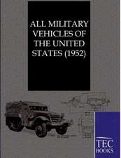 All Military Vehicles of the United States (1952)