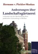 Andeutungen über Landschaftsgärtnerei