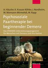 Psychosoziale Paartherapie bei beginnender Demenz