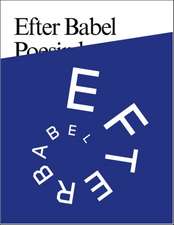 After Babel - Poetry will be made by all! - 89plus / Efter Babel - Poesin kommer att göras av alla! - 89plus